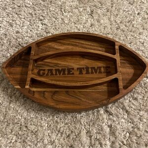 Game Time Football charcuterie tray new unused